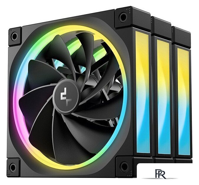 Комплект вентиляторов для корпуса DeepCool FL12R-3 IN 1 R-FL12R-BKAPN3-G - Изображение №1 — Интернет-магазин ПроЗаказ