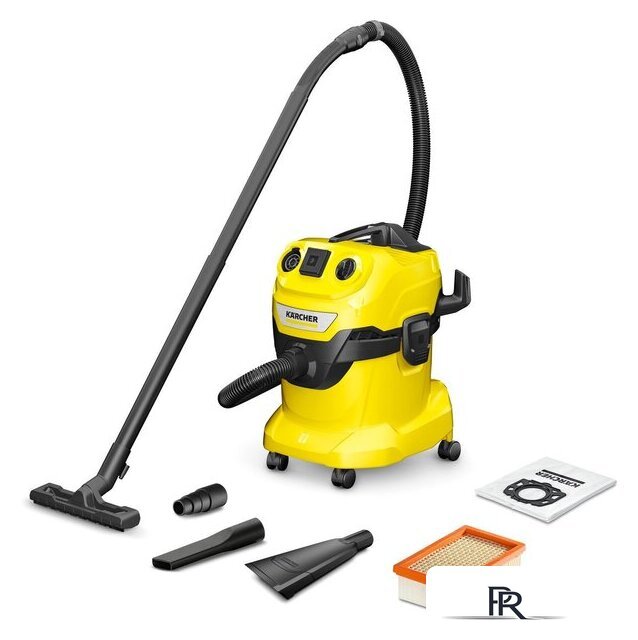 Пылесос Karcher WD 4 P V-20/5/22 + Nozzle 1.628-273.0 - Изображение №1 — Интернет-магазин ПроЗаказ