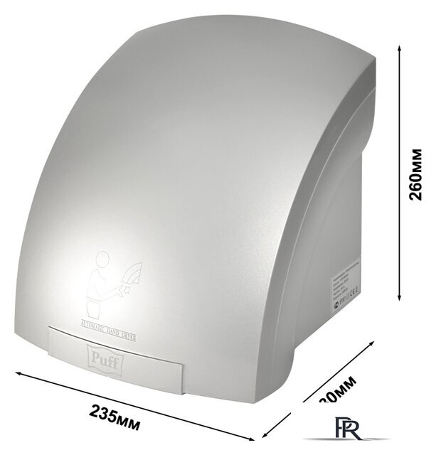 Сушилка для рук Puff 8820C - Изображение №9 — Интернет-магазин ПроЗаказ