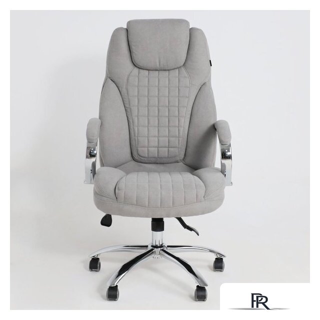 Офисное кресло AksHome Paradis (ткань, светло-серый) - Изображение №7 — Интернет-магазин ПроЗаказ