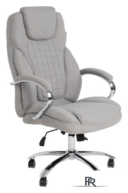 Офисное кресло AksHome Paradis (ткань, светло-серый) - Изображение №1 — Интернет-магазин ПроЗаказ