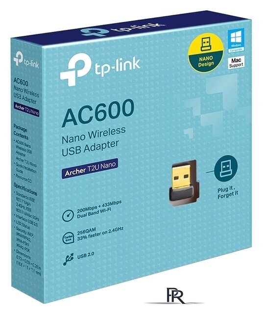 Wi-Fi адаптер TP-Link Archer T2U Nano - Изображение №3 — Интернет-магазин ПроЗаказ
