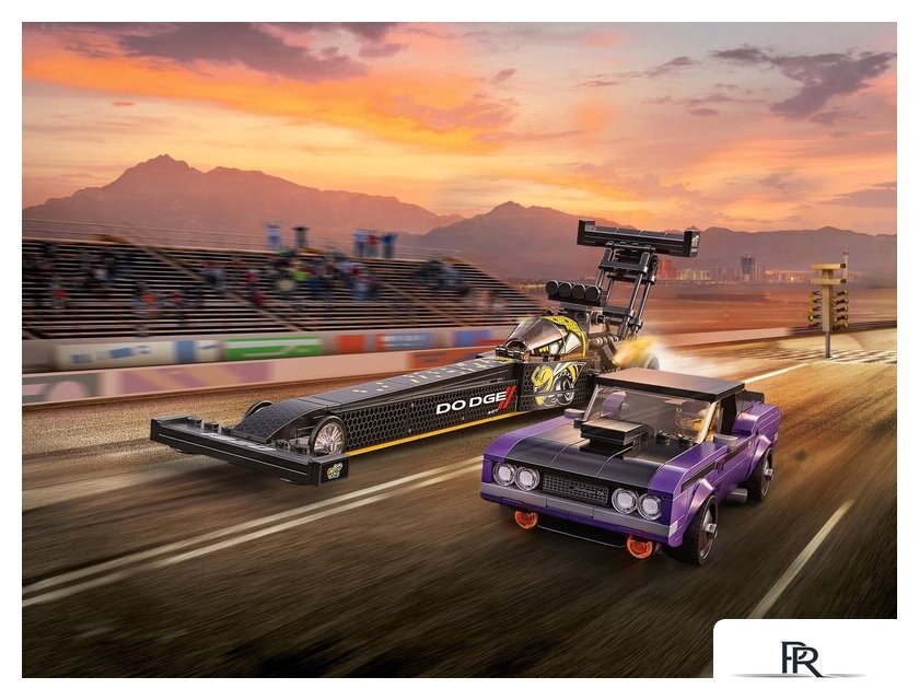 Конструктор LEGO Speed Champions 76904 Mopar Dodge//SRT and Dodge Challenger - Изображение №15 — Интернет-магазин ПроЗаказ