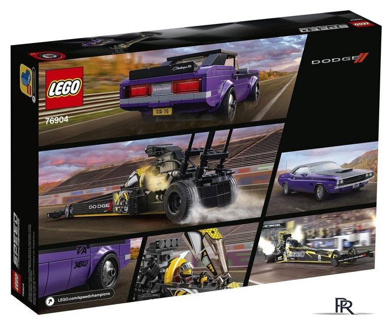 Конструктор LEGO Speed Champions 76904 Mopar Dodge//SRT and Dodge Challenger - Изображение №2 — Интернет-магазин ПроЗаказ