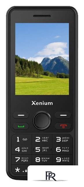 Кнопочный телефон Xenium X280 (черный) - Изображение №2 — Интернет-магазин ПроЗаказ