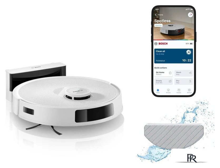Робот-пылесос Bosch Spotless BCRC1W - Изображение №1 — Интернет-магазин ПроЗаказ
