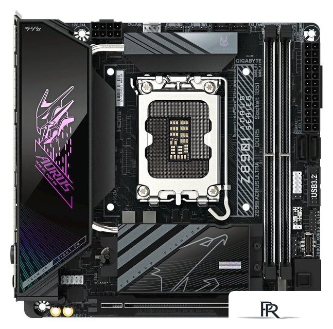 Материнская плата Gigabyte Z890I Aorus Ultra - Изображение №1 — Интернет-магазин ПроЗаказ