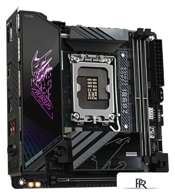 Материнская плата Gigabyte Z890I Aorus Ultra - Изображение №2 — Интернет-магазин ПроЗаказ