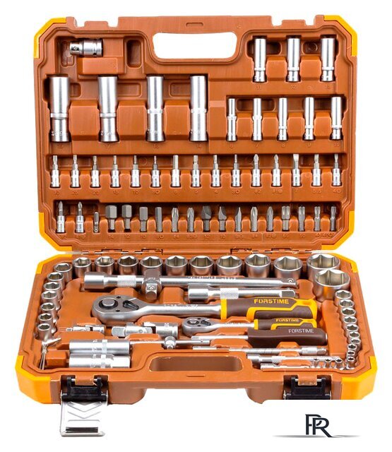 Универсальный набор инструментов Forstime FT-4821-5 (82 предмета) - Изображение №1 — Интернет-магазин ПроЗаказ