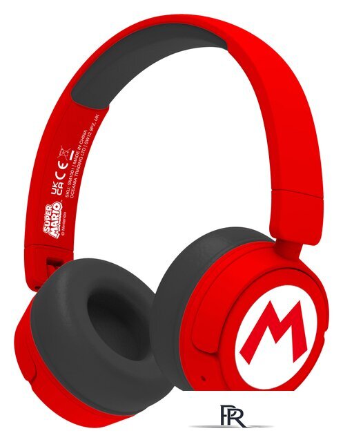 Наушники OTL Technologies Super Mario Red Kids Wireless SM1016 - Изображение №1 — Интернет-магазин ПроЗаказ