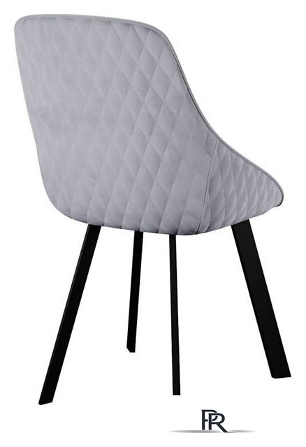 Стул DikLine 246 поворотный (Z46 перламутр/ножки черные) - Изображение №3 — Интернет-магазин ПроЗаказ