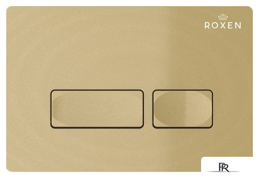 Унитаз подвесной Roxen Egg в комплекте с инсталляцией StounFix Dual Fresh 6 в 1 968085 (кнопка: брашированное золото) - Изображение №12 — Интернет-магазин ПроЗаказ