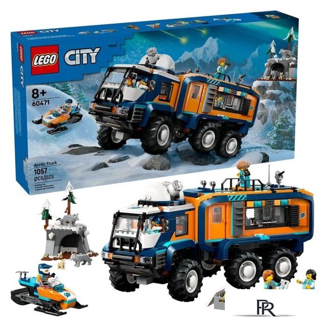 Конструктор LEGO City 60471 Грузовик для научной лаборатории Arctic Explorer - Изображение №1 — Интернет-магазин ПроЗаказ