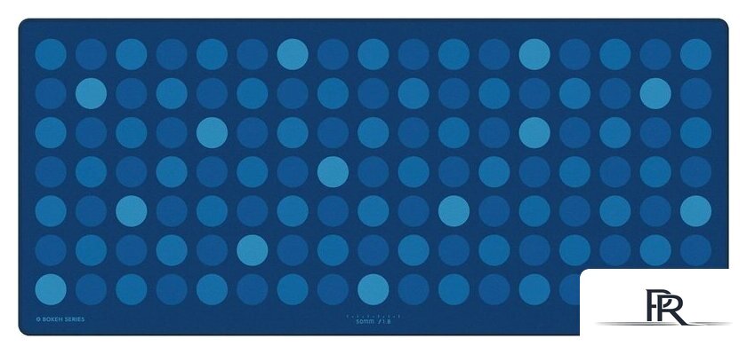 Коврик для стола NuPhy Bokeh Deskmat Mystic Indigo (синий) - Изображение №1 — Интернет-магазин ПроЗаказ