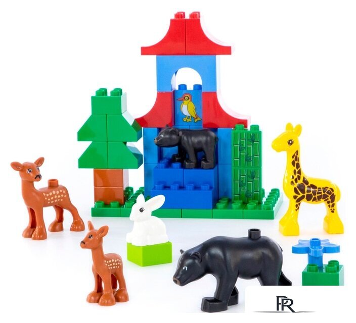 Конструктор Полесье 77721 Зоопарк - Изображение №5 — Интернет-магазин ПроЗаказ