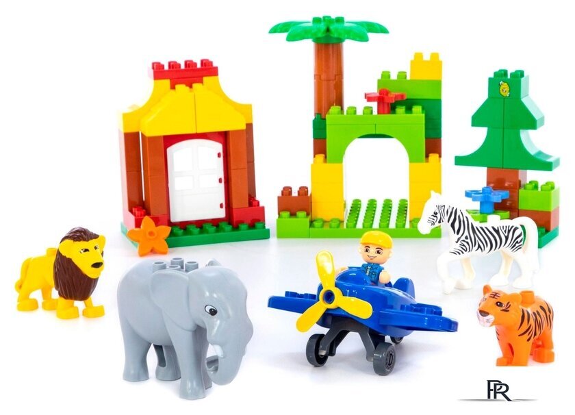 Конструктор Полесье 77721 Зоопарк - Изображение №4 — Интернет-магазин ПроЗаказ