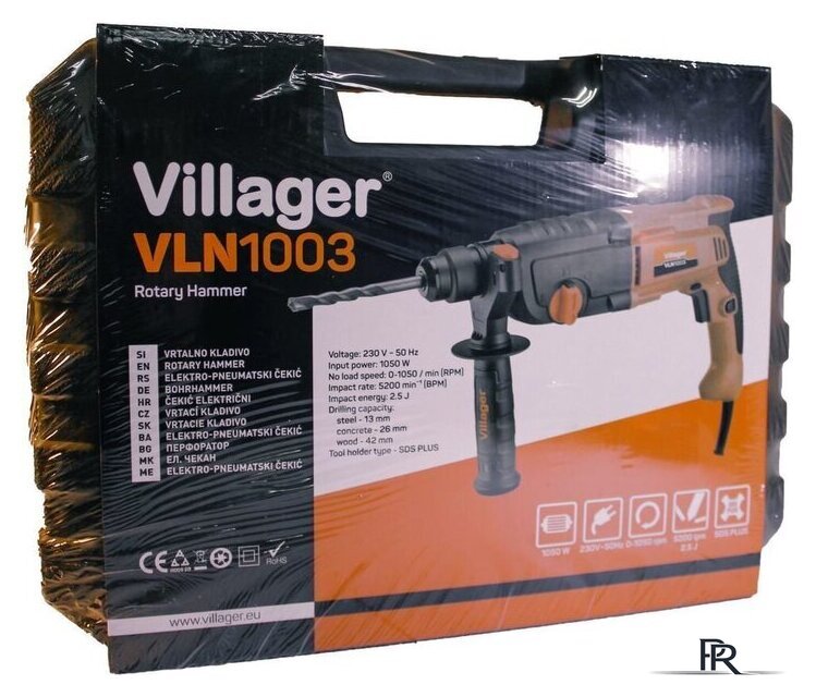 Перфоратор Villager VLN 1003 067018 - Изображение №7 — Интернет-магазин ПроЗаказ