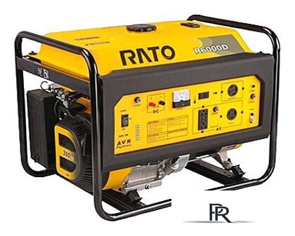 Бензиновый генератор Rato R6000 - Изображение №1 — Интернет-магазин ПроЗаказ