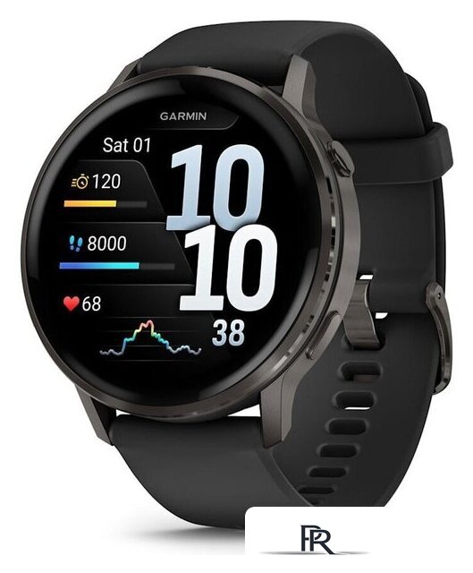 Умные часы Garmin Venu 4 45 мм (черный) - Изображение №1 — Интернет-магазин ПроЗаказ