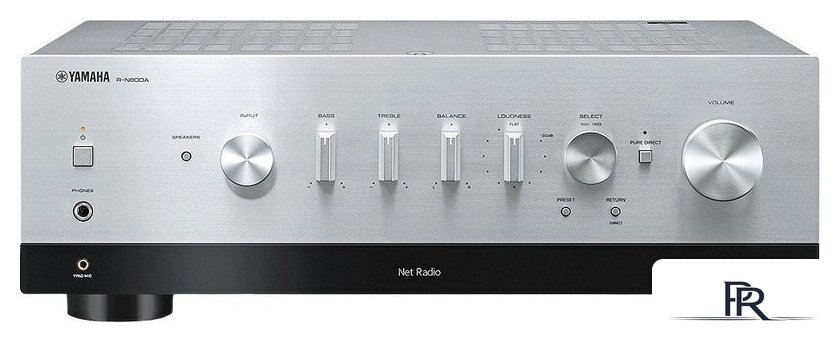 Сетевой ресивер Yamaha R-N800A (серебристый) - Изображение №1 — Интернет-магазин ПроЗаказ