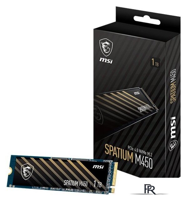 SSD MSI Spatium M450 V1 1TB S78-440L0M0-P83 - Изображение №2 — Интернет-магазин ПроЗаказ