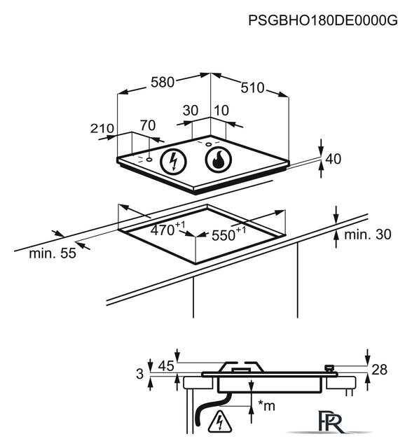 Варочная панель Electrolux EGG6407K - Изображение №9 — Интернет-магазин ПроЗаказ