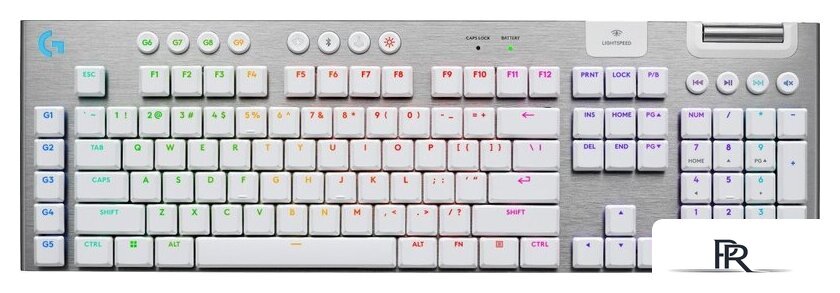 Клавиатура Logitech G915 X Lightspeed GL Tactile 920-012690 (белый, нет кириллицы) - Изображение №1 — Интернет-магазин ПроЗаказ