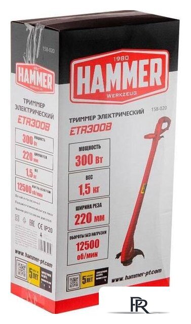Триммер Hammer ETR300B - Изображение №7 — Интернет-магазин ПроЗаказ