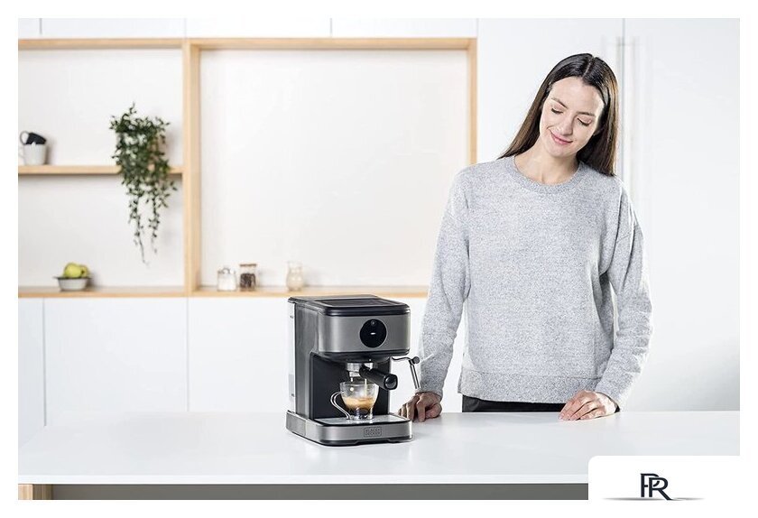 Рожковая кофеварка Black & Decker BXCO850E - Изображение №4 — Интернет-магазин ПроЗаказ
