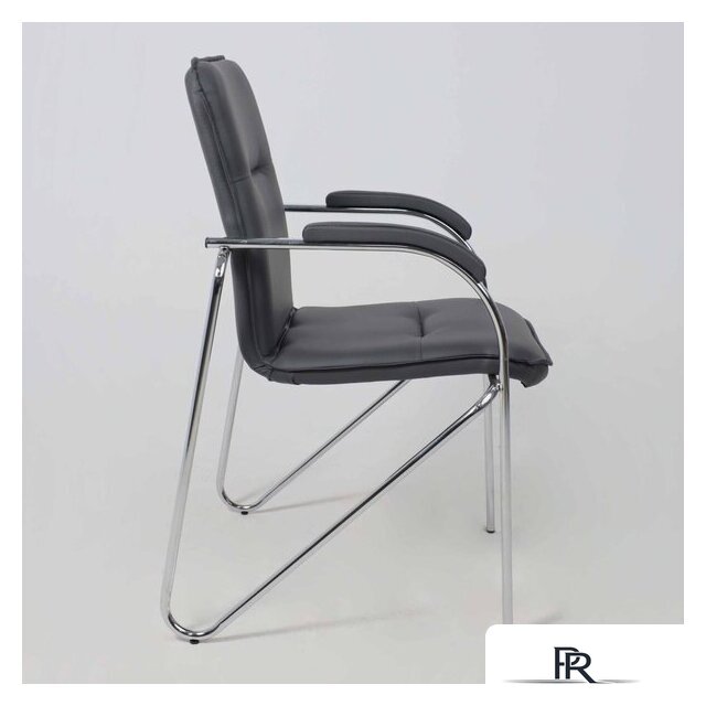 Офисный стул AksHome Samba Aks-1 (Pegasso темно-серый/подлокотники мягкие) - Изображение №4 — Интернет-магазин ПроЗаказ