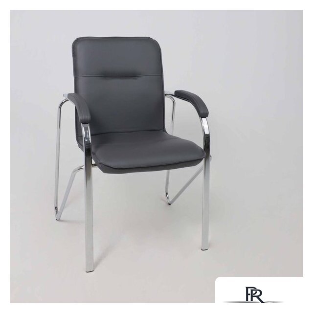 Офисный стул AksHome Samba Aks-1 (Pegasso темно-серый/подлокотники мягкие) - Изображение №5 — Интернет-магазин ПроЗаказ