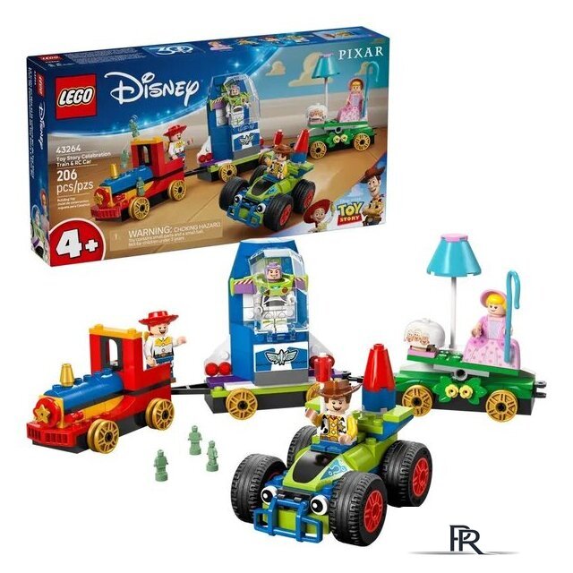 Конструктор LEGO Disney История игрушек: Праздничный поезд и радиоуправл. машинка (43264) - Изображение №3 — Интернет-магазин ПроЗаказ