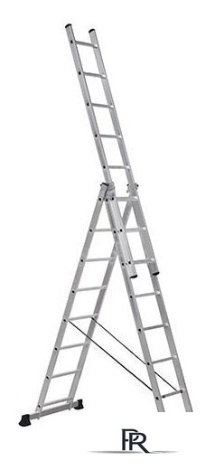Лестница-стремянка Алюмет SC3011 (3х11 ступеней) - Изображение №1 — Интернет-магазин ПроЗаказ