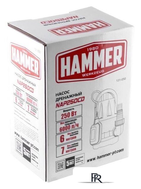 Дренажный насос Hammer NAP250CD - Изображение №8 — Интернет-магазин ПроЗаказ