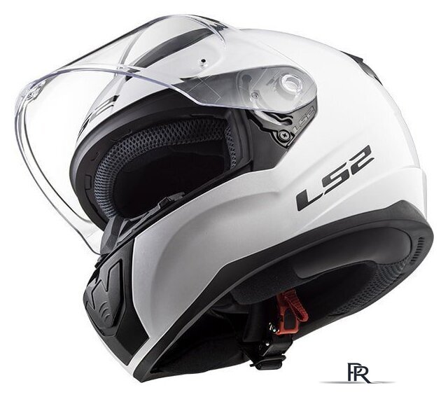 Мотошлем LS2 FF353 Rapid Kid mini Single Mono (M, белый) - Изображение №8 — Интернет-магазин ПроЗаказ