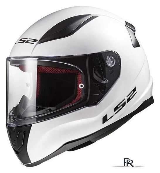 Мотошлем LS2 FF353 Rapid Kid mini Single Mono (M, белый) - Изображение №5 — Интернет-магазин ПроЗаказ