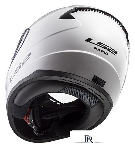 Мотошлем LS2 FF353 Rapid Kid mini Single Mono (M, белый) - Изображение №11 — Интернет-магазин ПроЗаказ