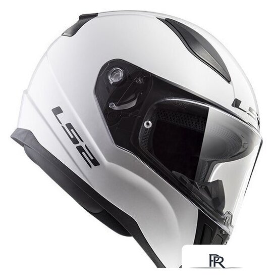 Мотошлем LS2 FF353 Rapid Kid mini Single Mono (M, белый) - Изображение №7 — Интернет-магазин ПроЗаказ