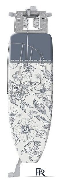 Гладильная доска Nika Тефлон НТ12/1 (серые цветы) - Изображение №2 — Интернет-магазин ПроЗаказ