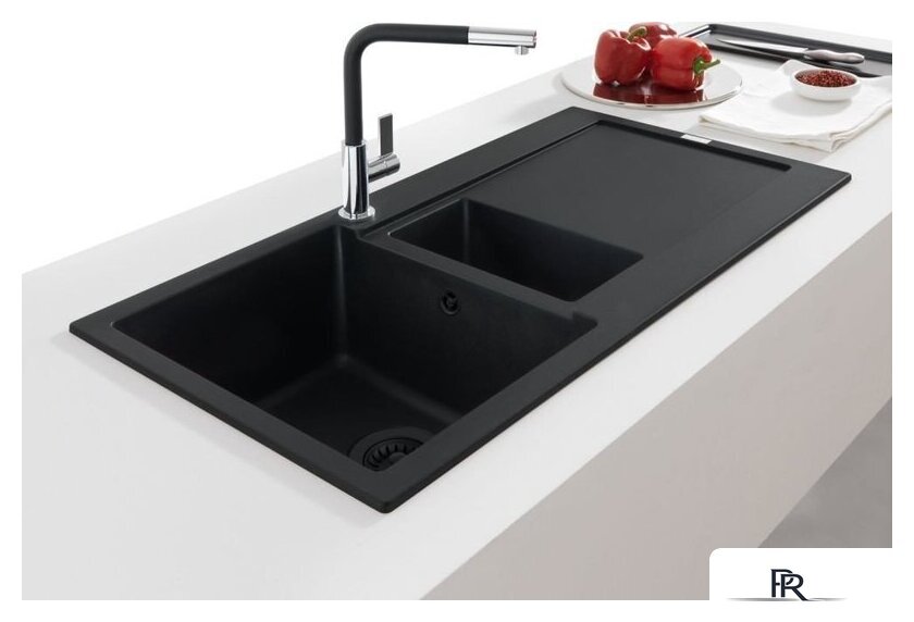 Кухонная мойка Franke Maris MRG 651-97 114.0693.531 (матовый черный) - Изображение №2 — Интернет-магазин ПроЗаказ