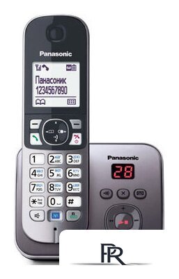 Радиотелефон Panasonic KX-TG6821RUB - Изображение №2 — Интернет-магазин ПроЗаказ