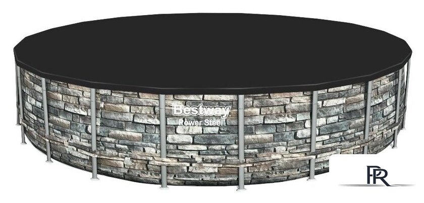 Каркасный бассейн Bestway Power Steel Камень 56889 (671x132) - Изображение №3 — Интернет-магазин ПроЗаказ