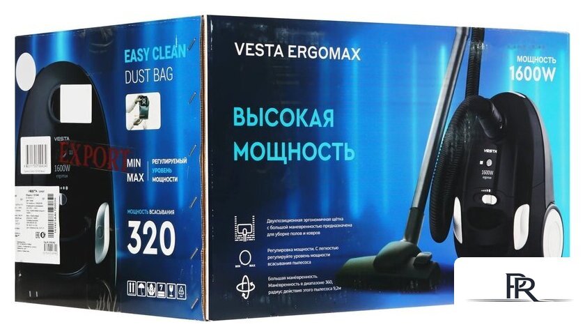Пылесос Vesta V1B1600 (белый) - Изображение №15 — Интернет-магазин ПроЗаказ