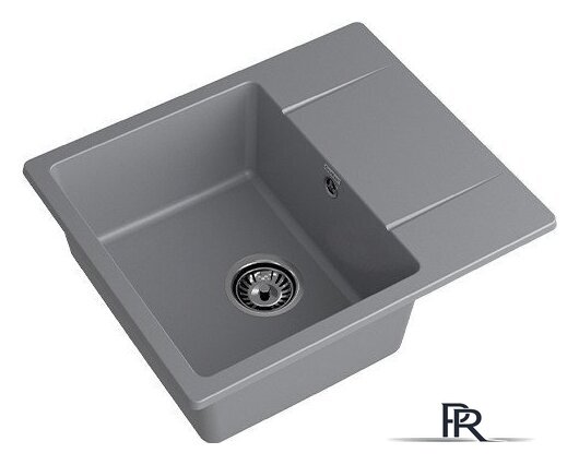 Кухонная мойка GranFest Urban GF-UR-258L (темно-серый) - Изображение №2 — Интернет-магазин ПроЗаказ