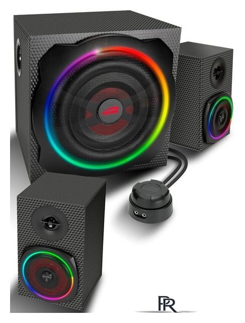 Акустика SPEEDLINK Gravity Carbon RGB 2.1 - Изображение №2 — Интернет-магазин ПроЗаказ