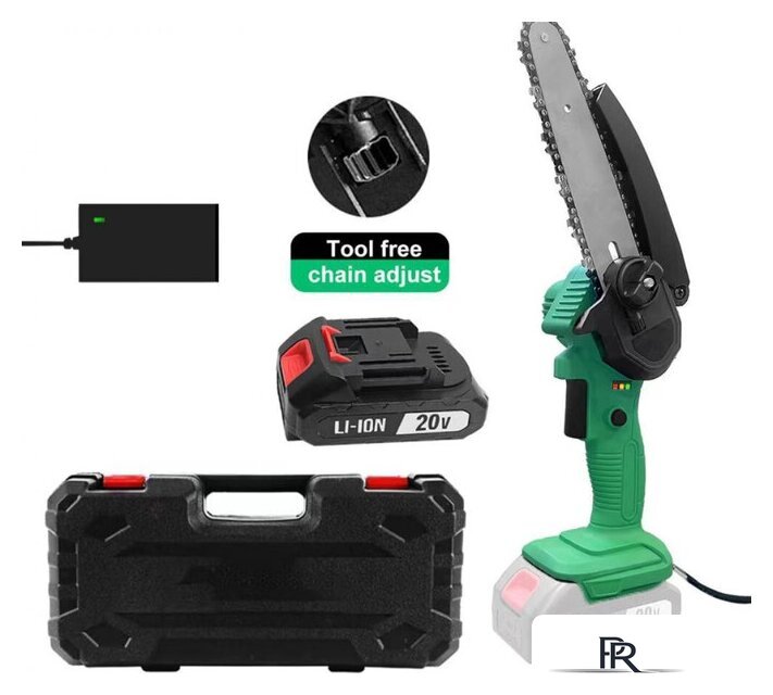 Аккумуляторная пила Zitrek GreenSaw 20 Extra Power 082-1851-1 (с 1-м АКБ) - Изображение №2 — Интернет-магазин ПроЗаказ