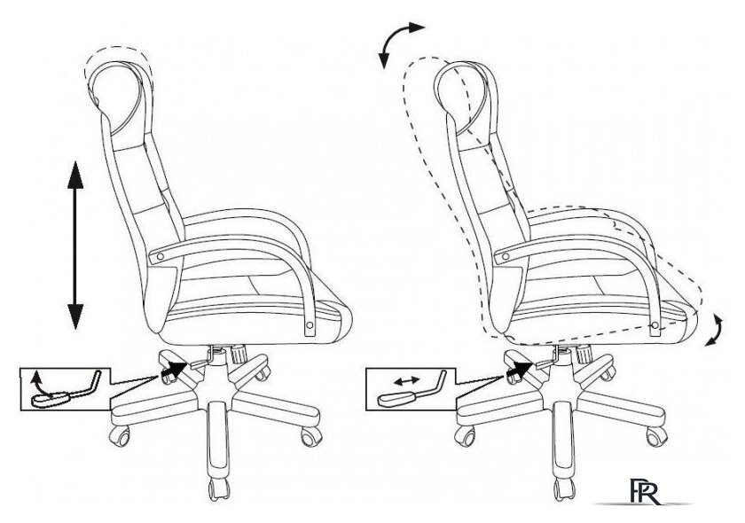 Офисное кресло Бюрократ T-9928WALNUT Fabric (зеленый Italia Green/дерево) - Изображение №15 — Интернет-магазин ПроЗаказ