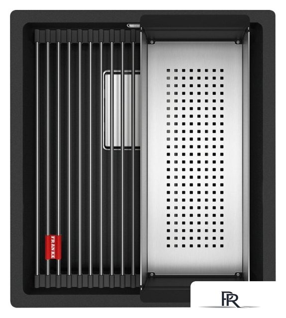 Кухонная мойка Franke Kanon KNG 110-37 125.0633.001 (матовый черный) - Изображение №1 — Интернет-магазин ПроЗаказ