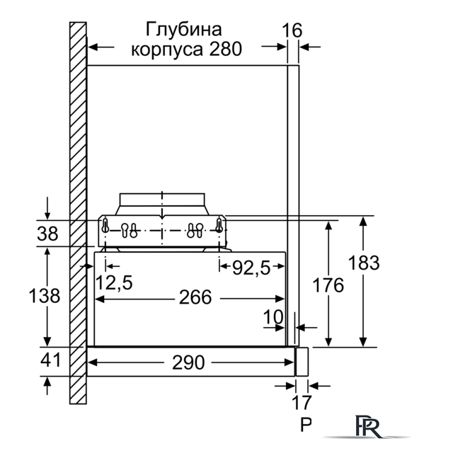 Кухонная вытяжка Bosch DFM064W54 - Изображение №8 — Интернет-магазин ПроЗаказ