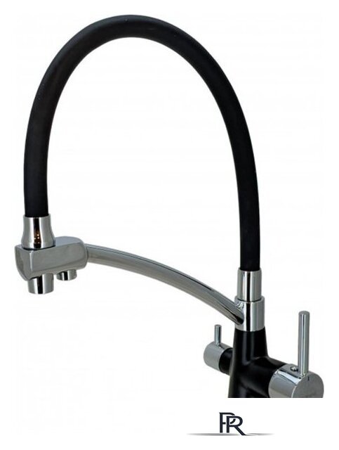 Смеситель Gerhans KK4855B-2 (черный) - Изображение №1 — Интернет-магазин ПроЗаказ